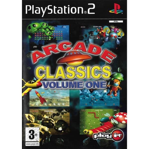 Arcade Classics Volume One Playstation 2 PS2 (Brugt)