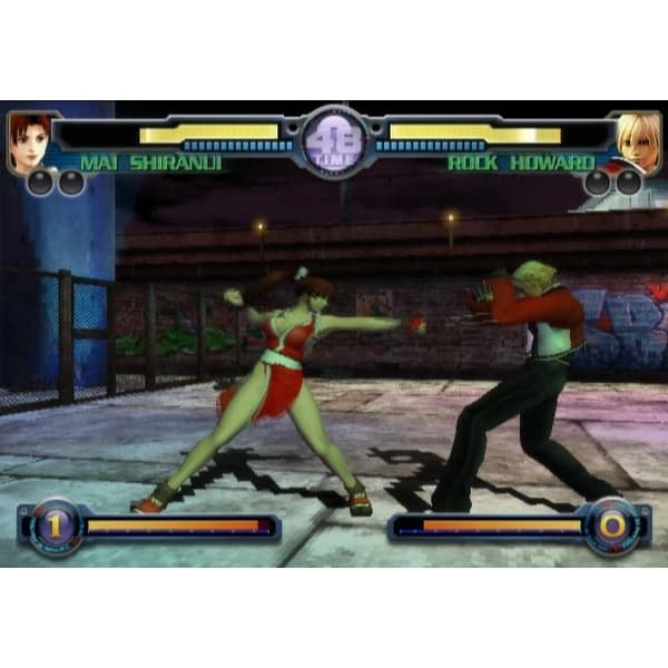 King of Fighters Maximum Impact  Playstation 2 PS2 Paperback + Book (Brukt)