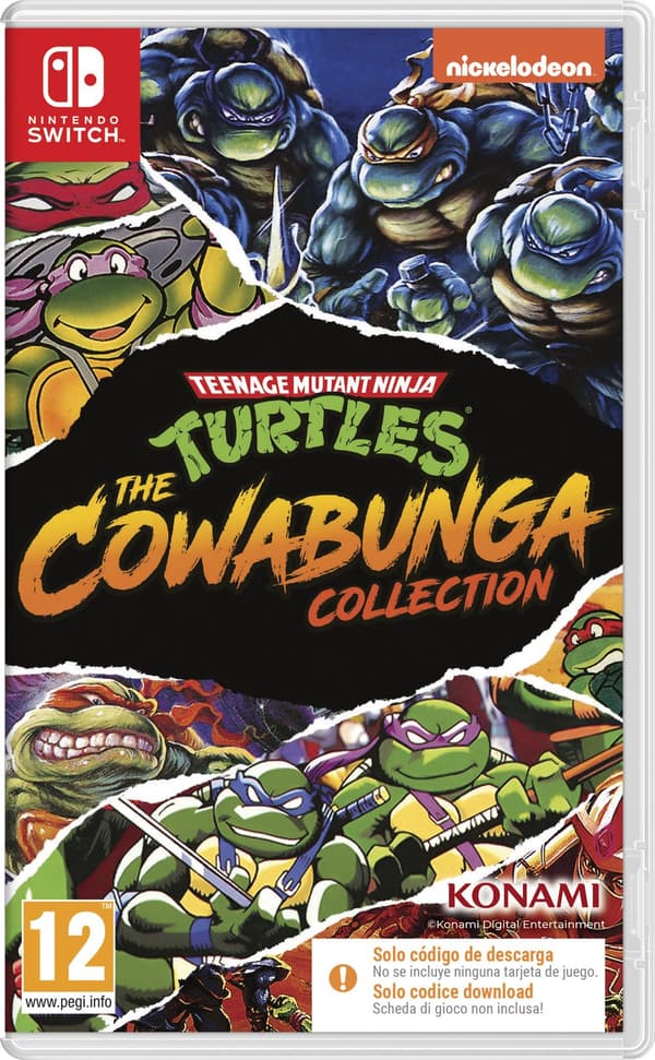 Teenage Mutant Ninja Turtles: The Cowabunga Collection (Code in Box) (Nintendo Switch)