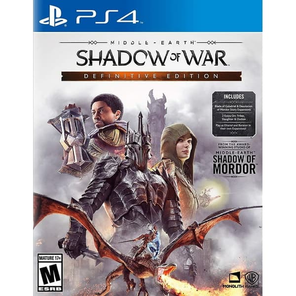 Middle-Earth: Shadow of War Definitive Edition (Import ) (PlayStation 4)