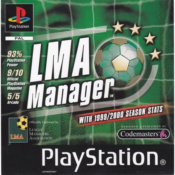 LMA Manager Playstation 1 PS1 (Brukt)