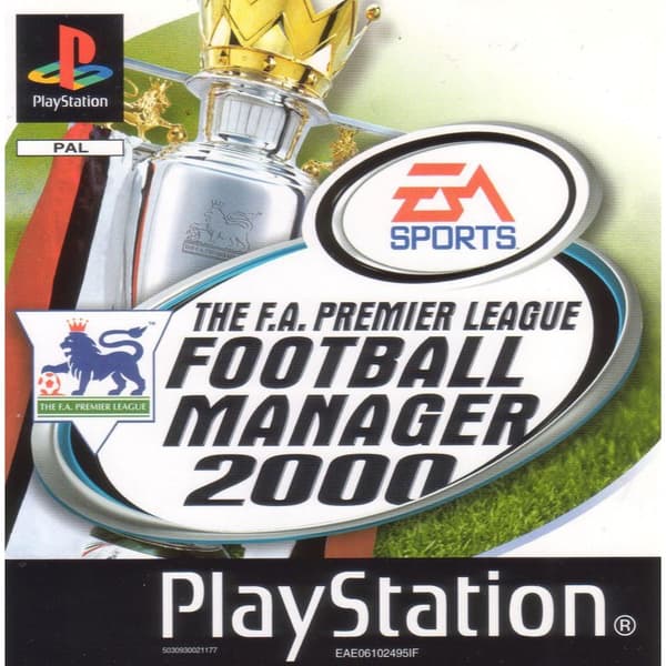The FA Premier League Football Manager 2000 Playstation 1 PS1 Nordic (Brugt)