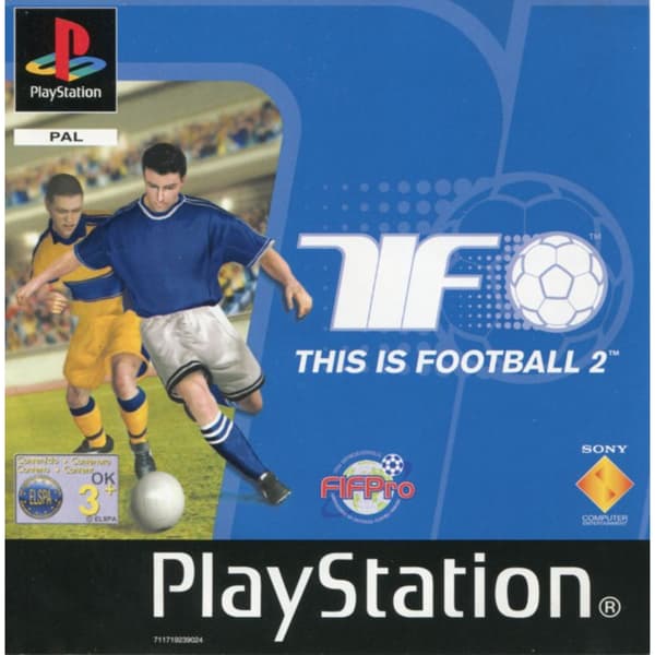 This is Football 2 Playstation 1 PS1 Nordic (Brugt)