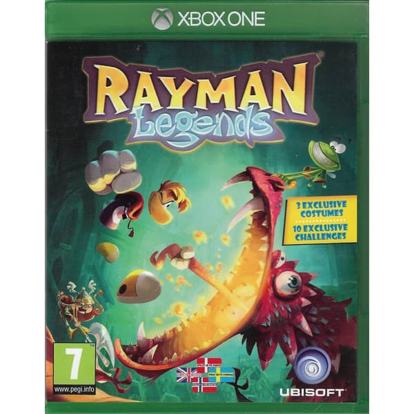 Rayman Legends Xbox One Nordic (Brugt)