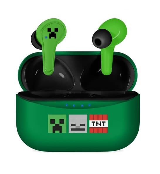 OTL TWS Minecraft Earpods (Green)  (earpods)