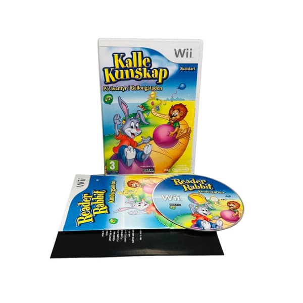 Kalle Kunskap På äventyr i Ballongstaden Svenska versionen SWE Wii