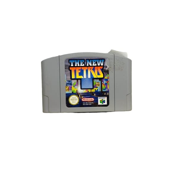The New tetris Cart Eur N64