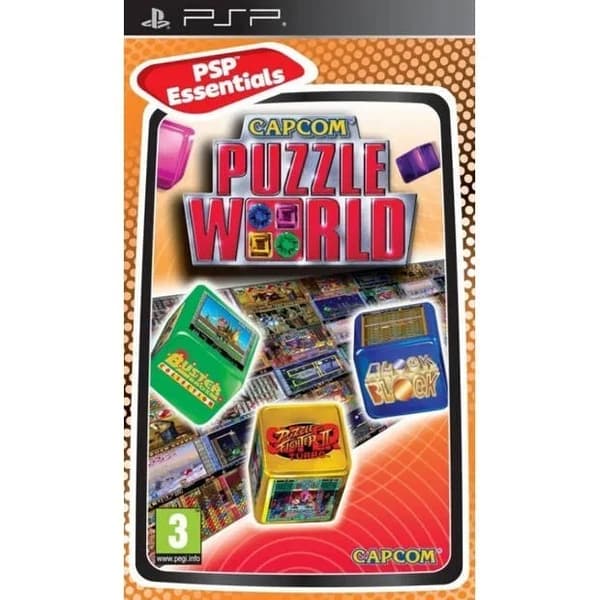 Capcom Puzzle World - Essentials - Sony PSP