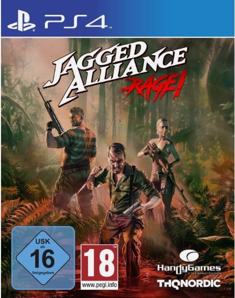 Jagged Alliance: Rage! (German Box)  (ps4)