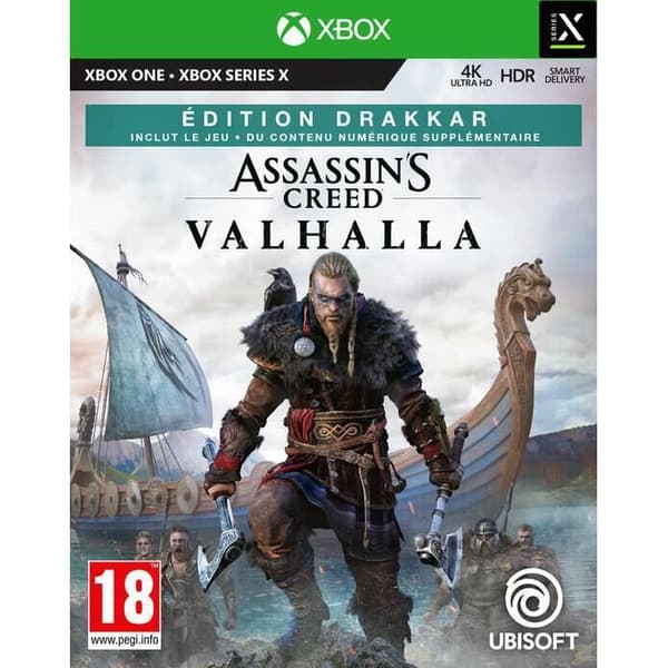 Assassin's Creed Valhalla på XBOXONE, ett action-/äventyrsspel för XBOXONE.