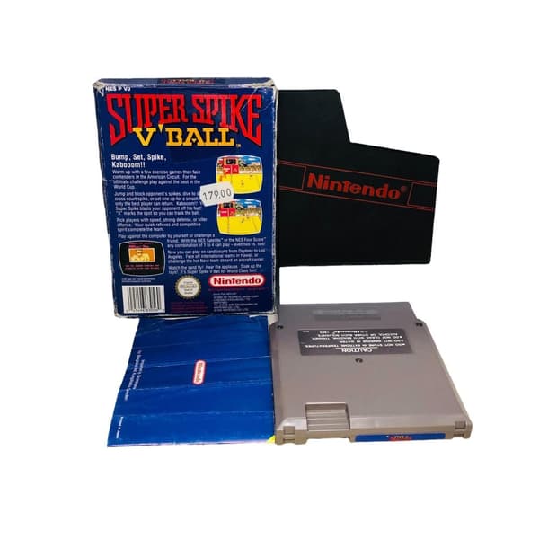 Super Spike V'Ball (SCN / NES) Komplett Svensksålt