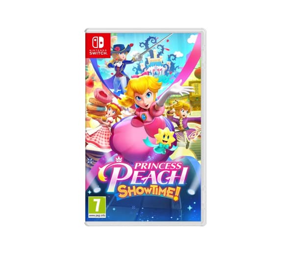 NYTT Princess Peach Showtime! med anteckningsblock Svenska versionen