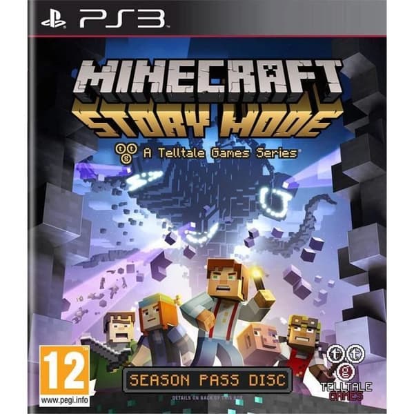 Minecraft Story Mode-spel på PS3 Playstation 3-konsolen- USED