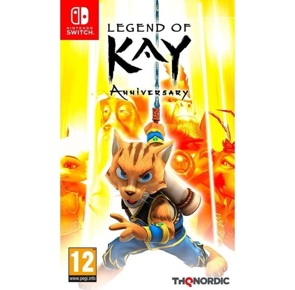 Legend of Kay - Anniversary - Nintendo Switch (begagnad)
