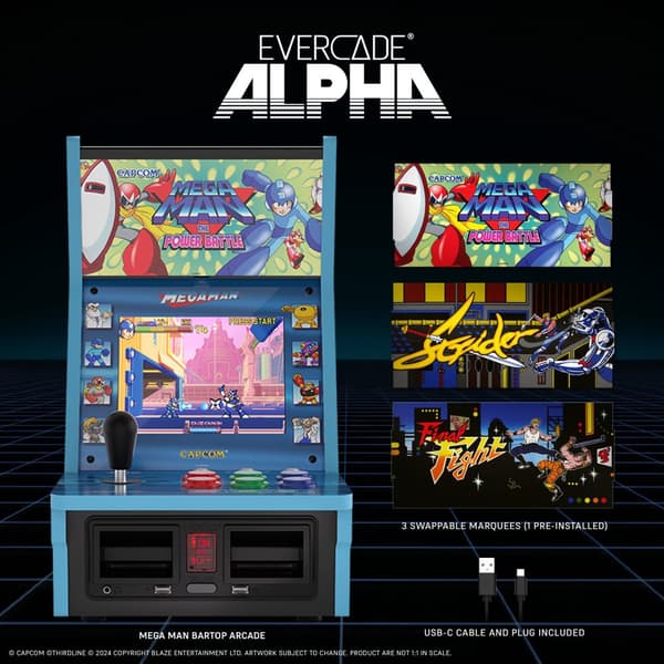 Evercade Alpha Mega Man Bartop Arcade - Evercade