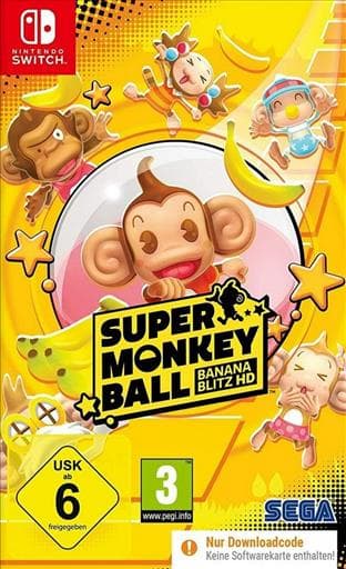 Super Monkey Ball: Banana Blitz HD (Code in Box) (Nintendo Switch)