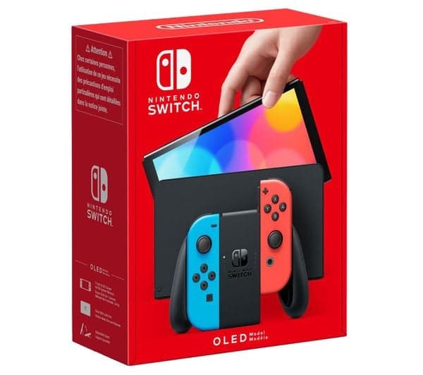 NINTENDO Switch OLED Console - Neon Red/Blue (Nintendo Switch)