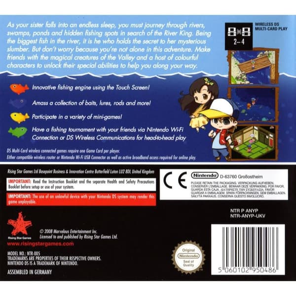 Harvest Fishing Nintendo DS (Begagnad)