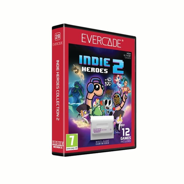 Blaze Evercade Indie Heroes Cartridge2 (BLAZE TAB Plus)