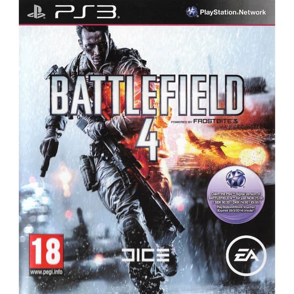 Battlefield 4 Playstation 3 PS3 Nordic (Brugt)