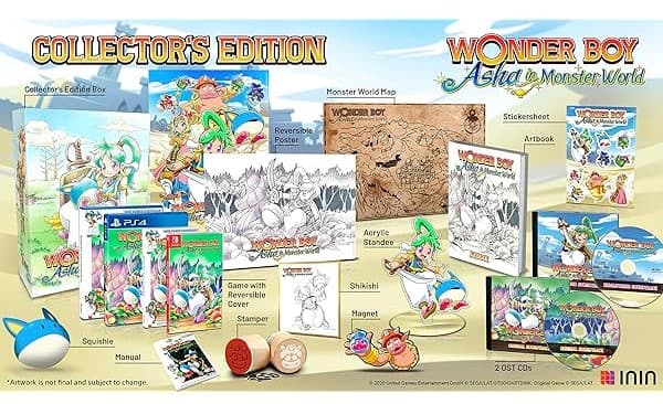 Wonder Boy: Asha in Monster World Collectors Edition - Nintendo Switch