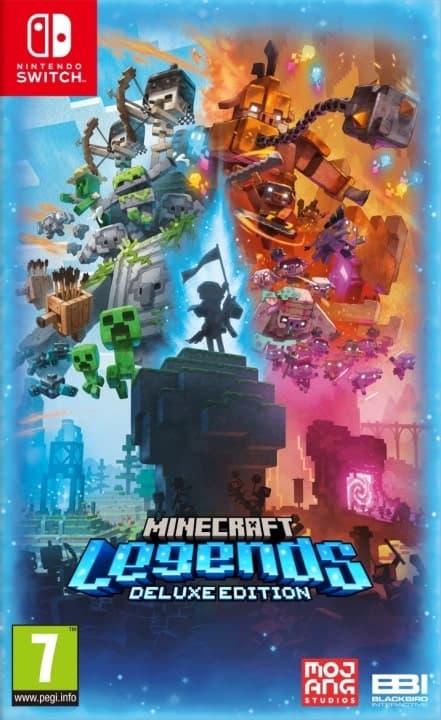 Minecraft Legends - Deluxe Edition (UK, SE, DK, FI) - Nintendo Switch (begagnad)