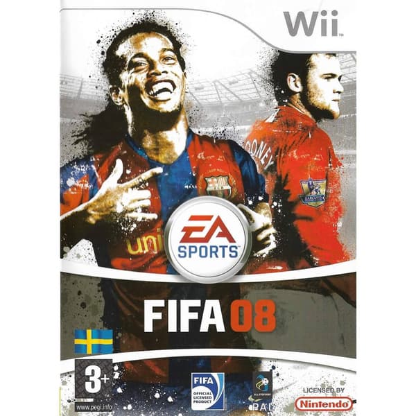 FIFA 08 Nintendo Wii Swedish (Brukt)