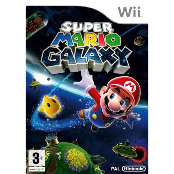 Super Mario Galaxy Nintendo Wii Nordic (Brukt)