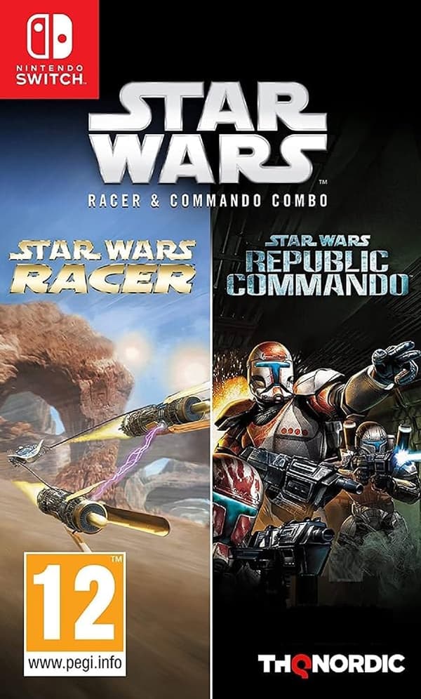 Star Wars: Racer & Commando Combo - Nintendo Switch (begagnad)