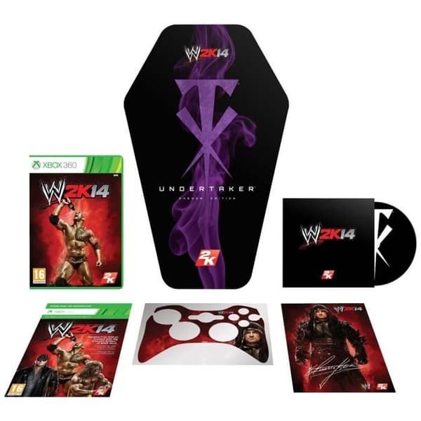 XBOX 360 WWE 14 PHENOM EDITION - Combat - Xbox 360 - Collector- USED