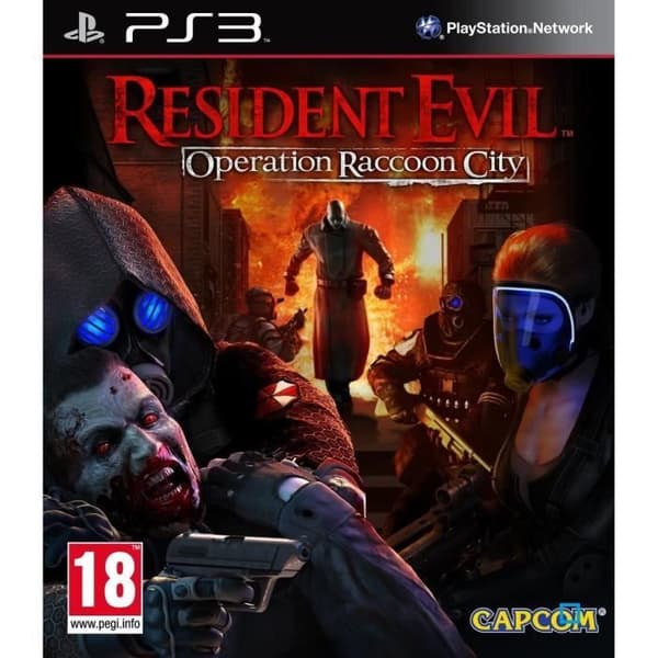 RESIDENT EVIL OPE.RACCOON CITY / PS3-konsolspel- USED