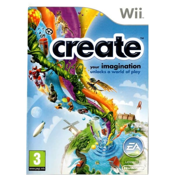 Create Nintendo Wii (Brukt)