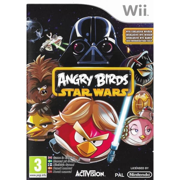 Angry Birds Star Wars Nintendo Wii Nordic (Brukt)