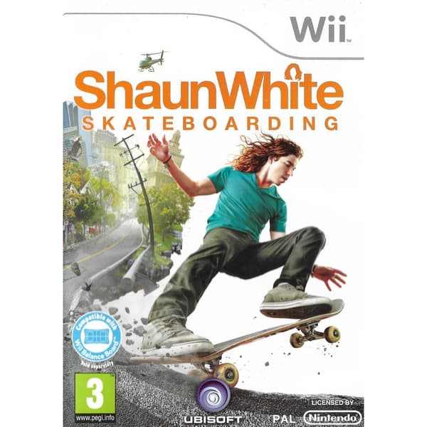 Shaun White Skateboarding Nintendo Wii (Brukt)