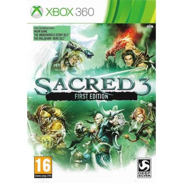 Sacred 3 Xbox 360 (Brugt)