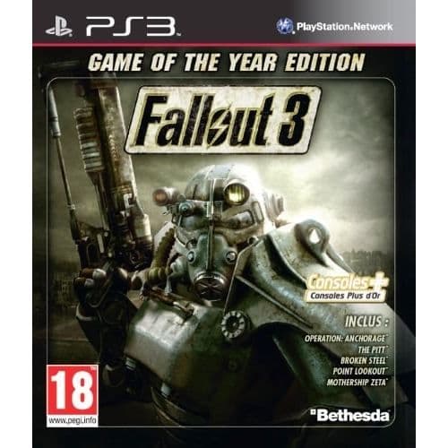 FALLOUT 3 GOTY / PS3 konsolspel- USED