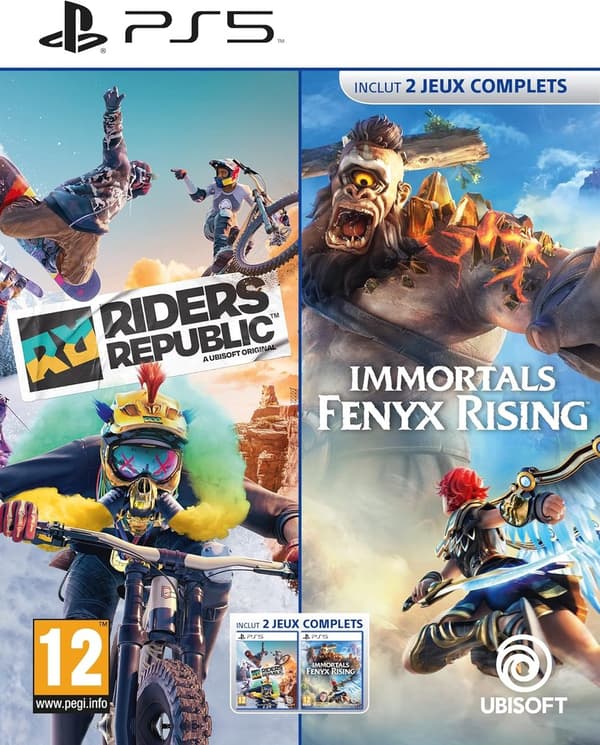 Riders Republic + Immortals Fenyx (FR/Multi in Game) (PlayStation 5)