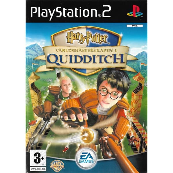 Harry Potter Världsmästerskapen i Quidditch Playstation 2 PS2 Swedish (Käytetty)