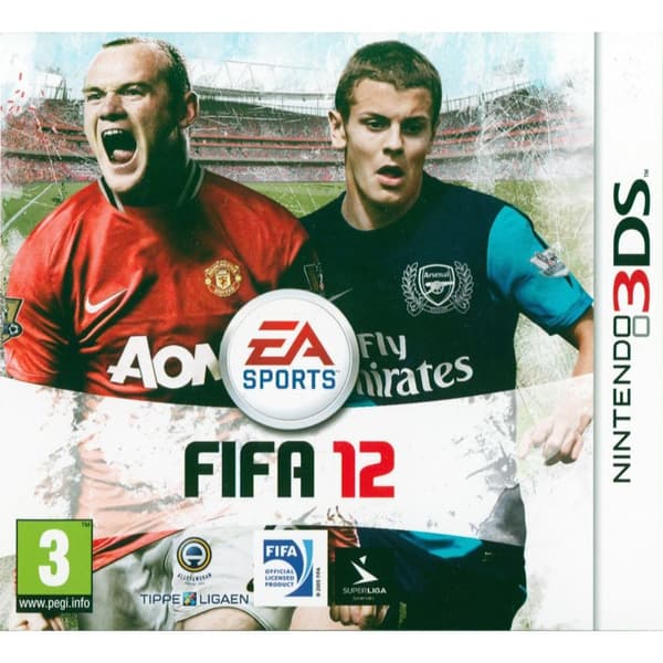 FIFA 12 Nintendo 3DS Nordic (Brukt)
