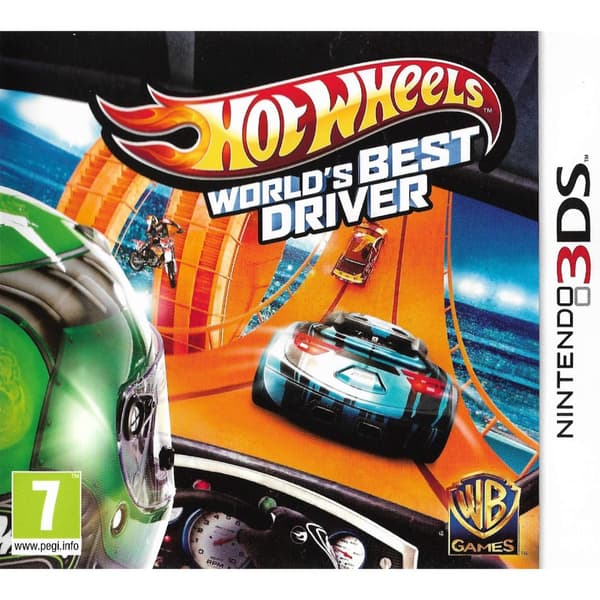 Hot Wheels Worlds Best Driver Nintendo 3DS (Brukt)