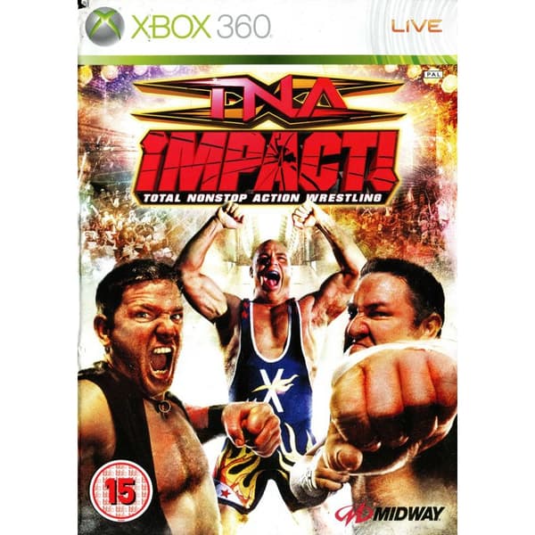 TNA Impact Total Nonstop Action Wrestling Xbox 360 (Brugt)