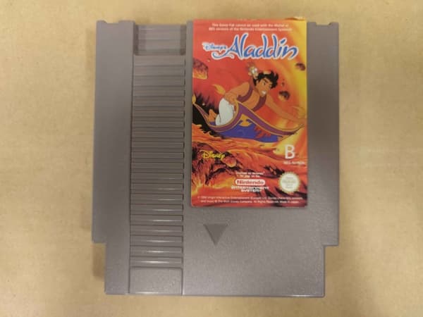 Disneys Aladdin - Nintendo 8-bit - NOE/DAS - CB No manual