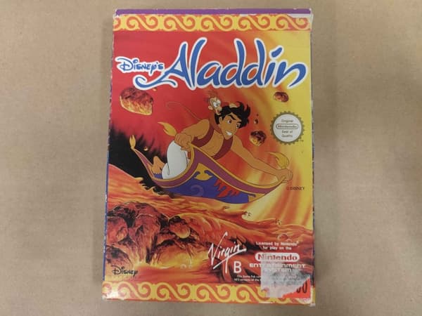 Disneys Aladdin - Nintendo 8-bit - NOE/DAS - CB No manual