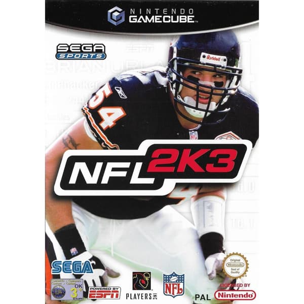 NFL 2K3 Nintendo Gamecube Nordic (Brukt)