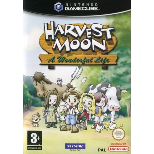 Harvest Moon A Wonderful Life Nintendo Gamecube (Brugt)