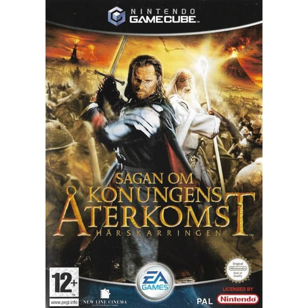 Sagan om Konungens Återkomst Härskarringen Nintendo Gamecube Swedish (Begagnad)