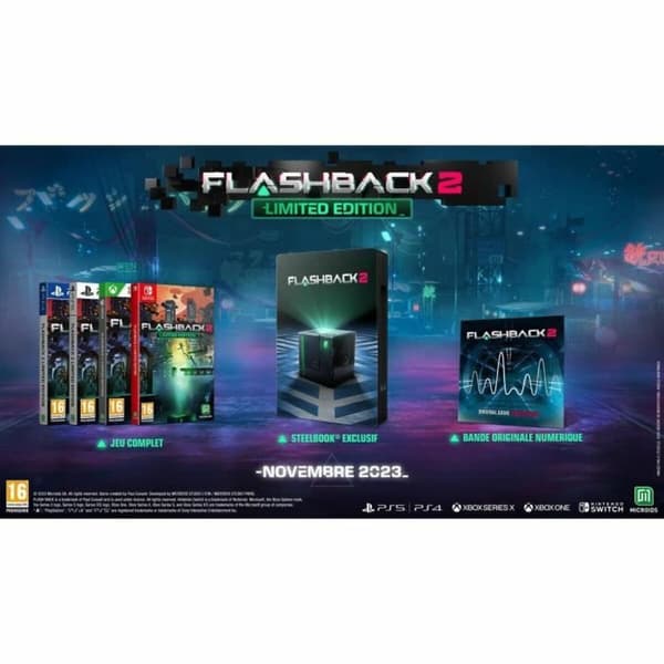 Xbox Series X videopeli Microids Flashback 2 - Limited Edition (FR)
