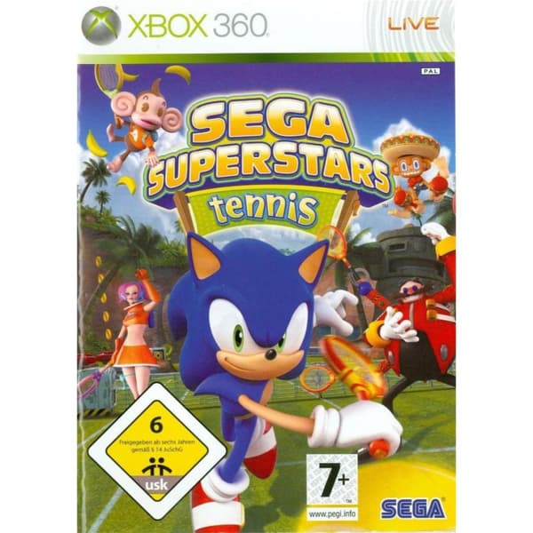 Sega Superstars Tennis Xbox 360 Bundle Copy (Brugt)