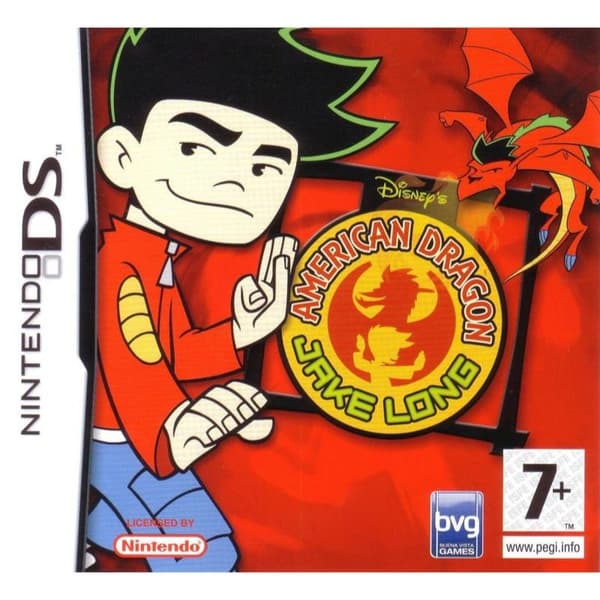 American Dragon Jake Long Nintendo DS Swedish (Brukt)