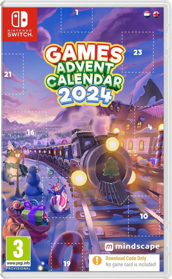 Games Advent Calendar 2024 (Code in Box) (Nintendo Switch)